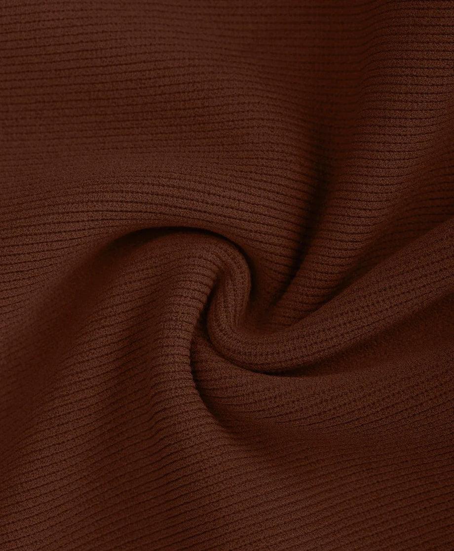 Seamless Square Neck Long-Sleeve Jumpsuit