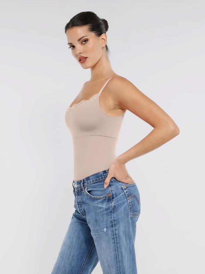 Contour Lace Cami Bodysuit