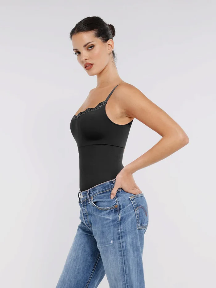 Contour Lace Cami Bodysuit